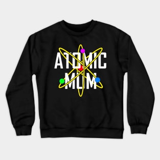 Atomic Mum White Crewneck Sweatshirt